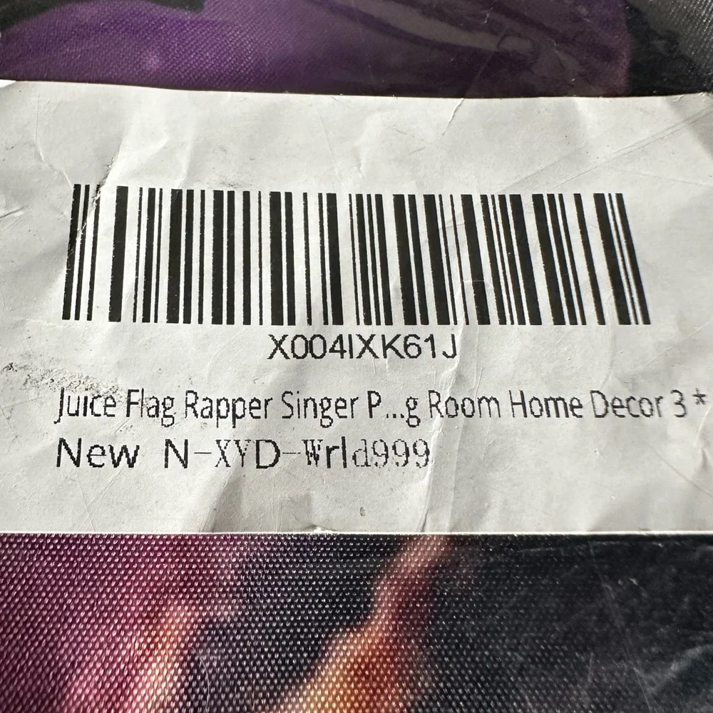 Juice WRLD Banner Tapestry 5x3Ft. (Polyester)With 4 Grommets